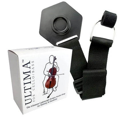 Ultima Cello Endpin Stop (Anchor) with Black or Purple Strap
