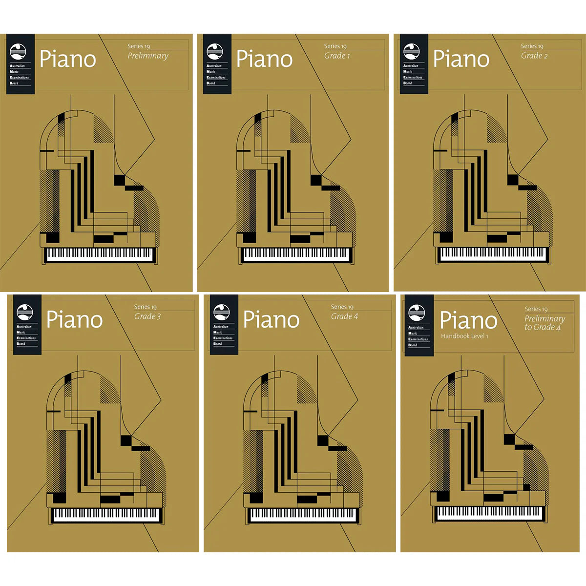 AMEB Piano Series 19 Teacher Pack Level 1 (Preliminary to Grade 4)