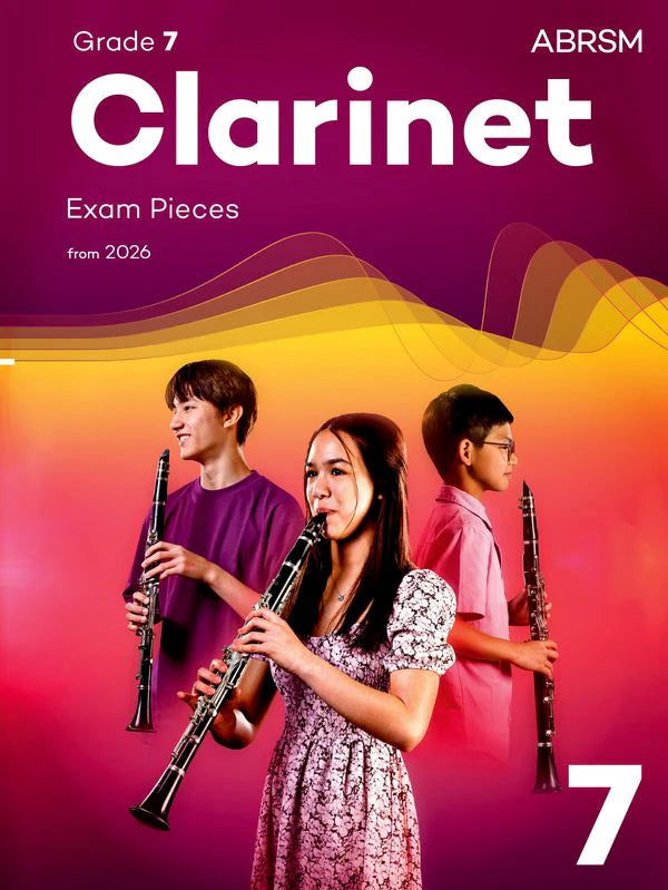 ABRSM Clarinet Exam Pieces from 2026 Grade 7 Score/Part