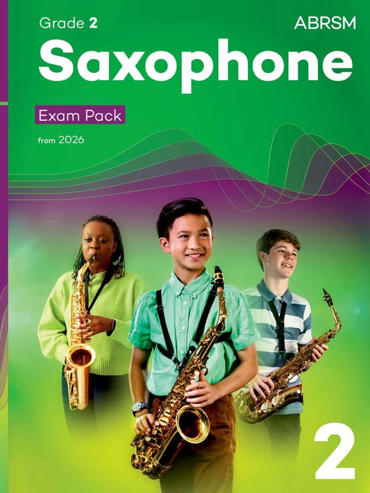 ABRSM Saxophone Exam Pack from 2026 Grade 2