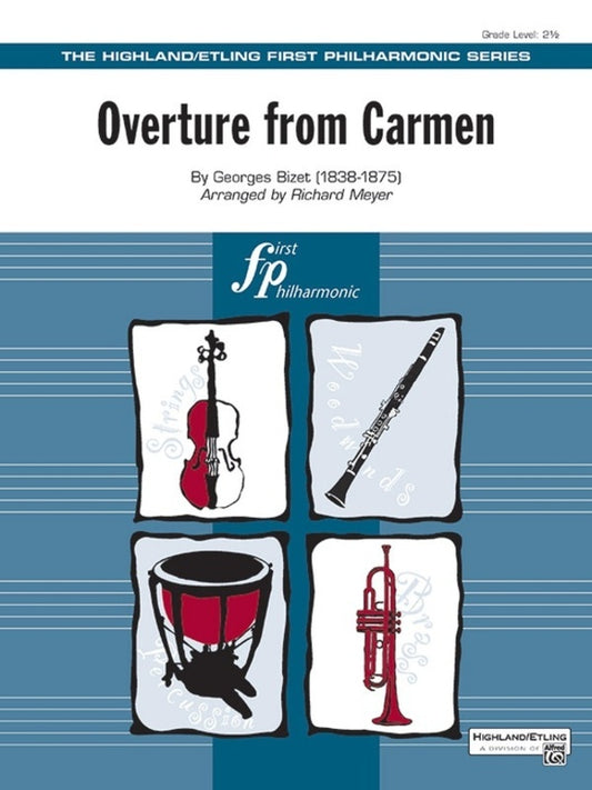 Overture from Carmen for full symphony orchestra