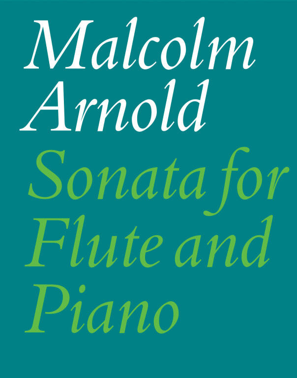 Arnold , Malcolm - Sonata for Flute and Piano (Faber)