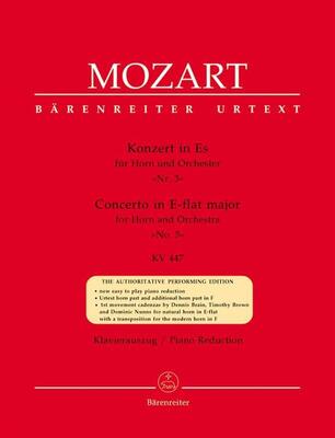 Mozart - Horn Concerto No 3 in E flat major K 447 Horn/Pno