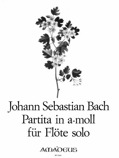 Bach J S - Partita in A minor for solo flute (Amadeus) BWV 1013