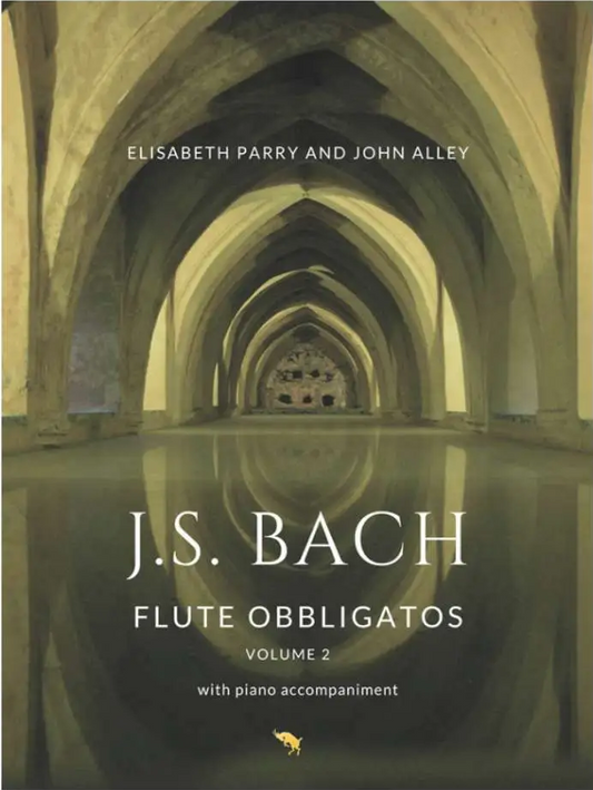 JS Bach Flute Obbligatos with piano accompaniment vol. 2 - Digital Downloads