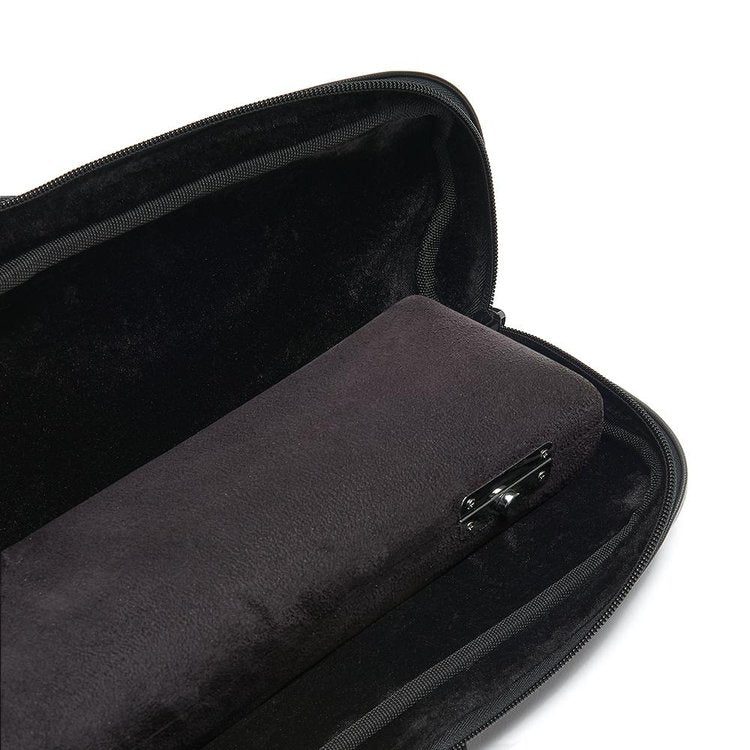 Beaumont Flute Bag (B Foot) - Black Weave