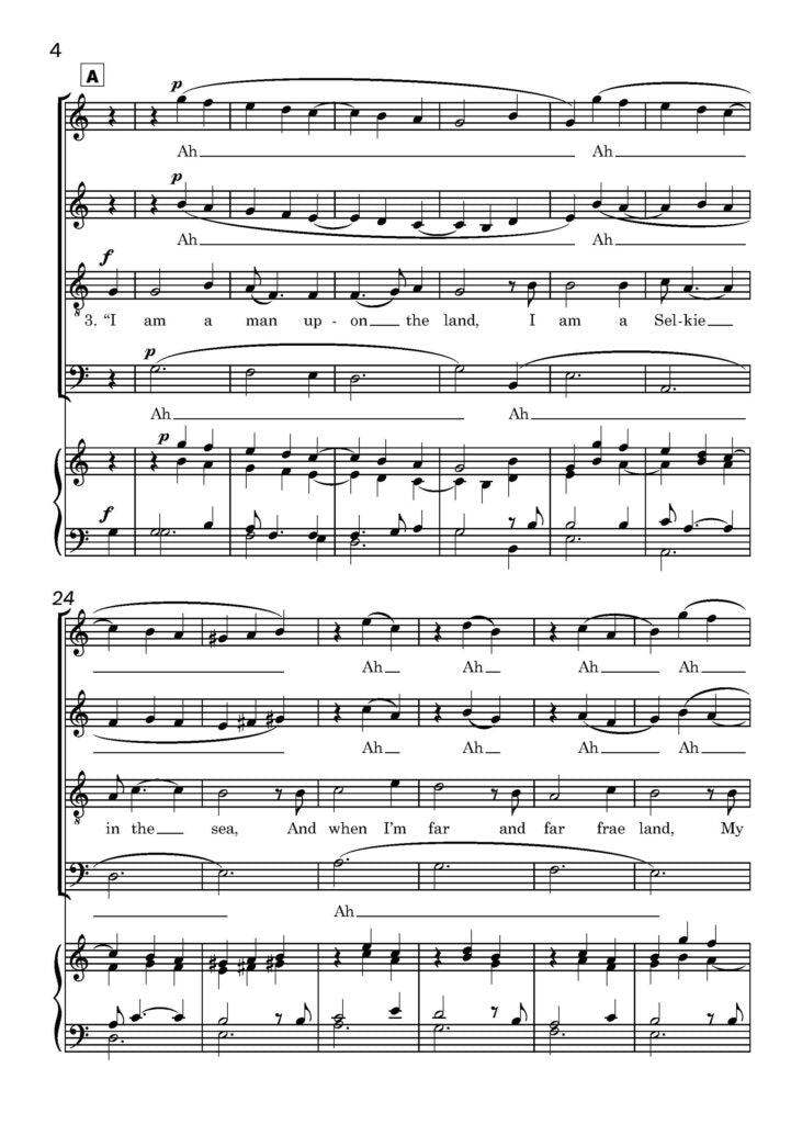 Goddard, Mark - The Great Selkie of Sule Skerry - Unaccompanied SATB- (Digital Download)