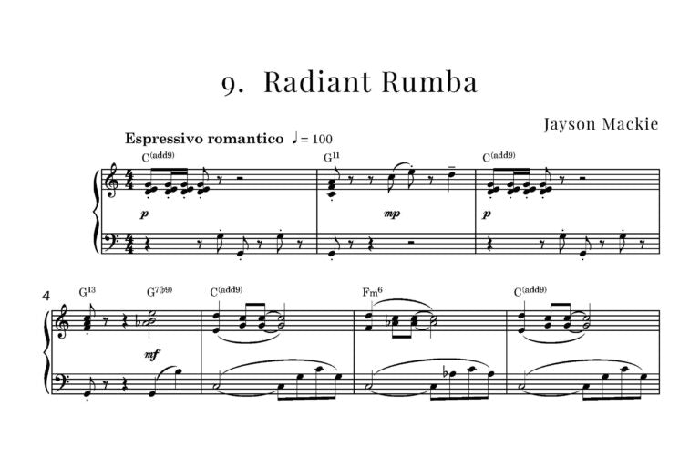 Mackie, J - Latin Magic for Piano - for solo piano (Digital Download)