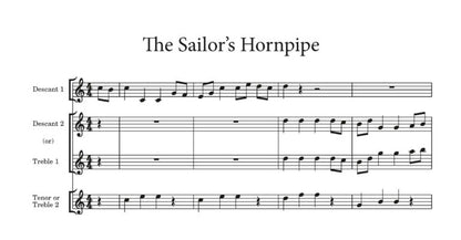 Recorder Group: Book 1- Flexible Recorder Trio Traditional arr. Mark Pulman - Digital Download