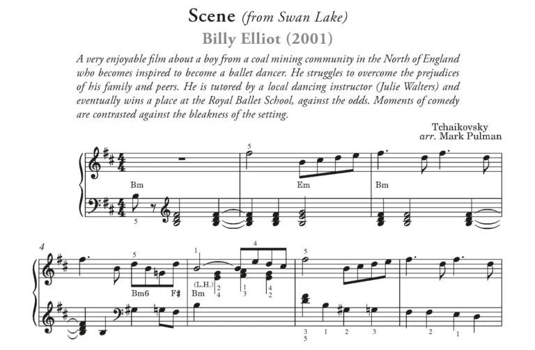 Simplest Movie Blockbusters for solo piano Arr Mark Pullman - Digital Download