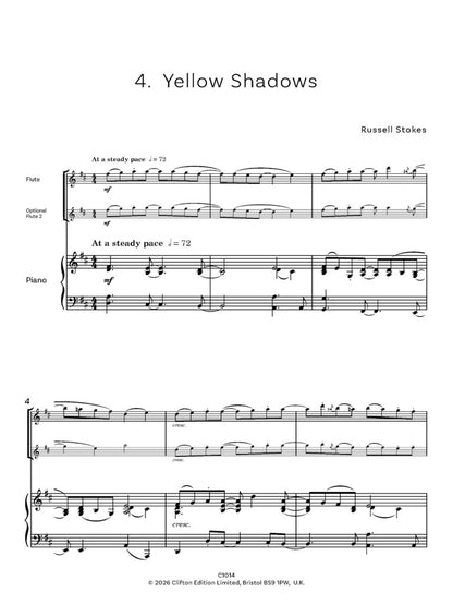 Stokes, Russell - Jazz Colours for Flute and Piano- Digital Download