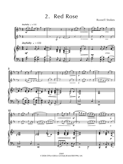 Stokes, Russell - Jazz Colours 2 for Alto Saxophone and Piano- Digital Download