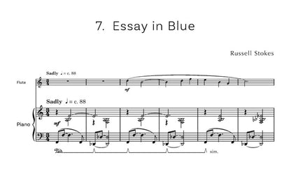 Stokes, Russell - Jazz Club Entertaining and Light-hearted Pieces for flute and piano - Digital Download