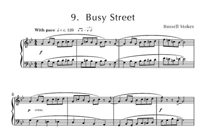 Stokes, Russell - Jazz Miniatures 16 Easy Piano Pieces in Light Jazz Styles (Digital Download)