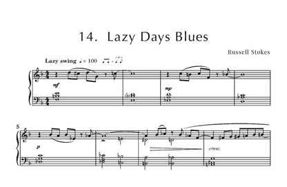Stokes, Russell - Jazz Miniatures 16 Easy Piano Pieces in Light Jazz Styles (Digital Download)
