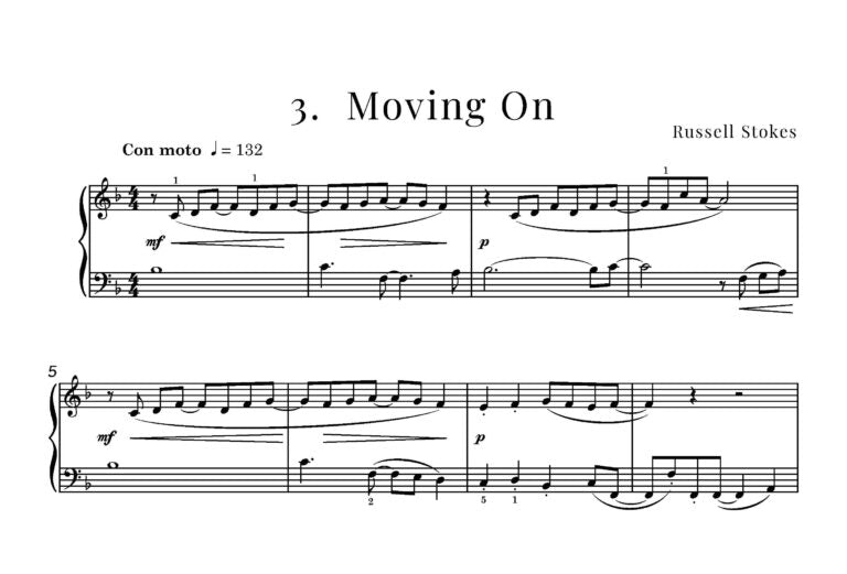 Stokes, Russell - Jazz Journey 14 Pieces for Piano in Light Jazz Styles (Digital Download)