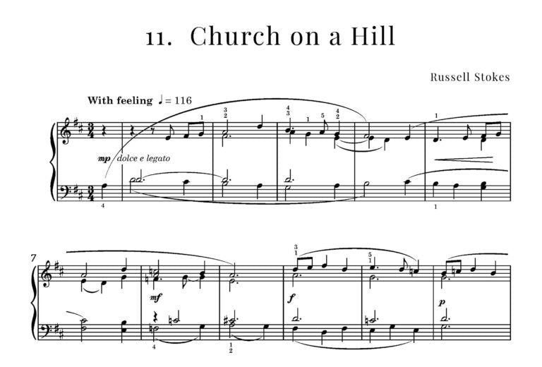 Stokes, Russell - Jazz Journey 14 Pieces for Piano in Light Jazz Styles (Digital Download)