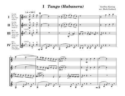 Geoffrey Keating arr. Mark Goddard - Tea Dance for Flexible Ensemble (wind and/or strings) (Digital Download)