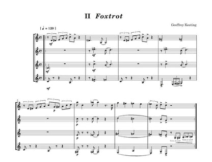 Geoffrey Keating arr. Mark Goddard - Tea Dance for Flexible Ensemble (wind and/or strings) (Digital Download)
