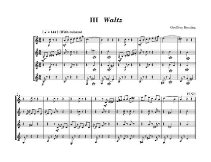 Geoffrey Keating arr. Mark Goddard - Tea Dance for Flexible Ensemble (wind and/or strings) (Digital Download)