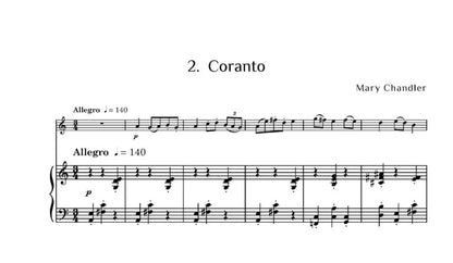 Chandler, Mary Siciliano and Coranto oboe and piano - Digital Download