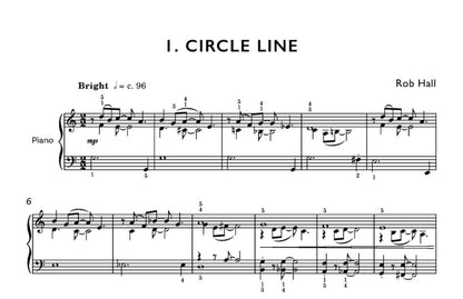 Hall, Rob - Underground for solo piano Digital Download