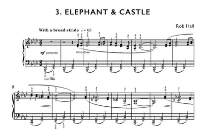 Hall, Rob - Underground for solo piano Digital Download