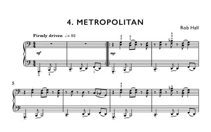 Hall, Rob - Underground for solo piano Digital Download