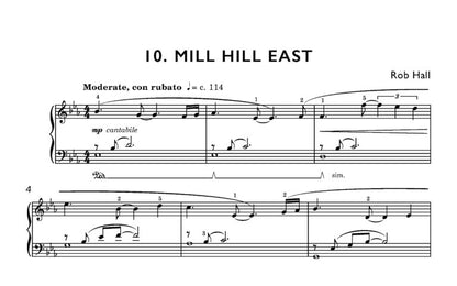 Hall, Rob - Underground for solo piano Digital Download
