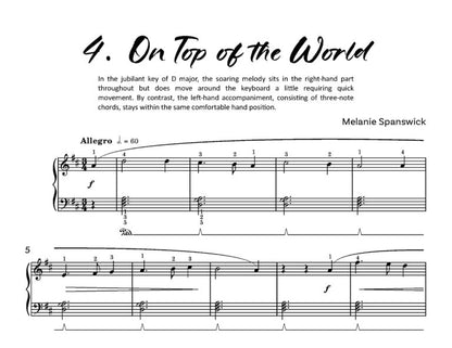 Spanswick, Melanie - Bright Spark - for solo piano Digital Download