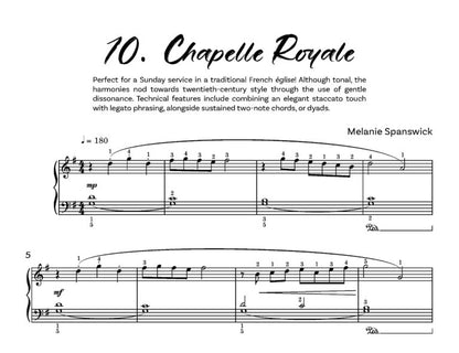 Spanswick, Melanie - Bright Spark - for solo piano Digital Download