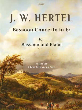 Hertel, JW Concerto in E flat for bassoon (Piano reduction)- Digital Download