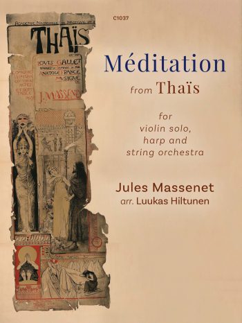 Massenet/Hiltunen - Méditation from Thaïs - String Orchestra solo violin and harp - Digital Download