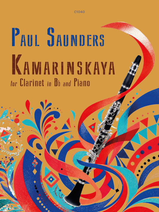 Saunders, Paul - Kamarinskaya for Clarinet and piano - Digital Download