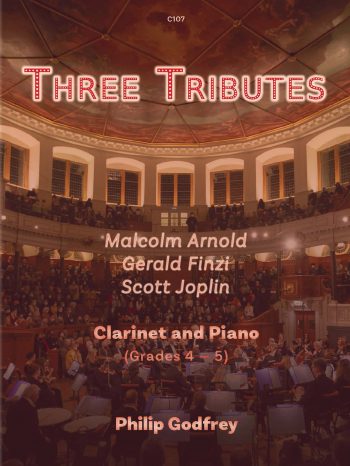 Godfrey, Philip: Three Tributes. Clarinet and Piano - Digital Download