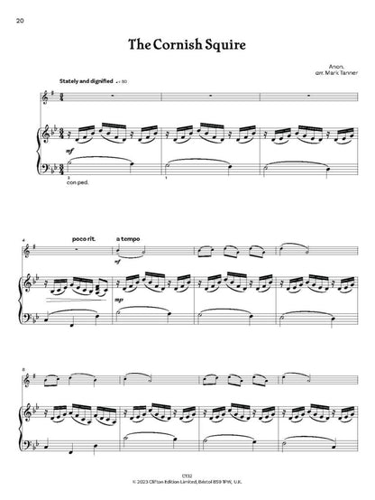 Tanner, Mark: Cornish Pastiche Eb treble clef brass edition - Digital Download