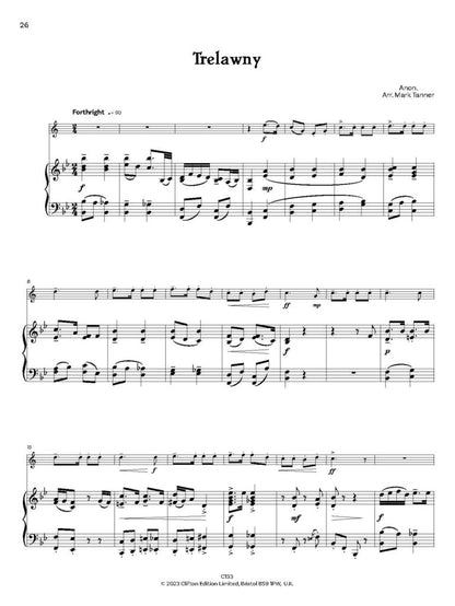 Tanner, Mark: Cornish Pastiche Trumpet (Bb treble clef)