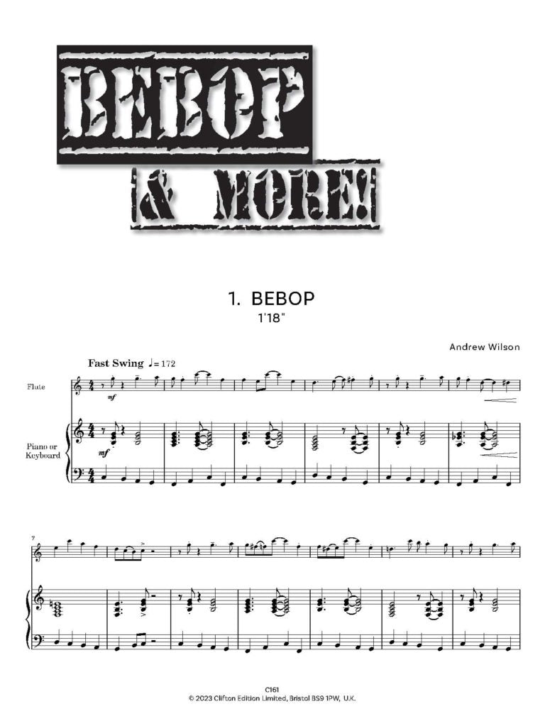 Wilson, Andrew: Bebop & More Flute