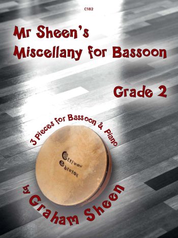 Mr Sheen’s Miscellany for Bassoon – Grade 2 Three Pieces for Bassoon and Piano - Digital Download