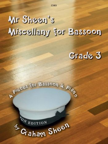 Mr Sheen’s Miscellany for Bassoon – Grade 3 Four Pieces for Bassoon and Piano - Digital Download