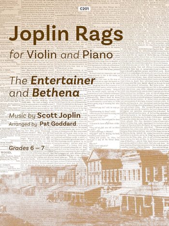 Joplin Rags, arr. Goddard. Violin & Piano