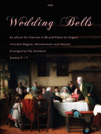Wedding Bells an album for Clarinet in Bflat & Piano (or Organ) - Digital Download