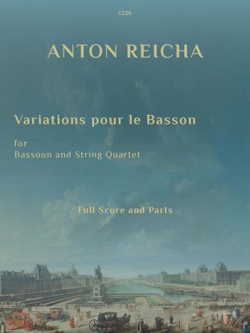 Reicha , A - Variations pour le Bassoon (Score and Parts) Digital Download