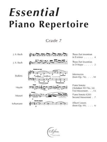 Essential Piano Repertoire: Grade 7
