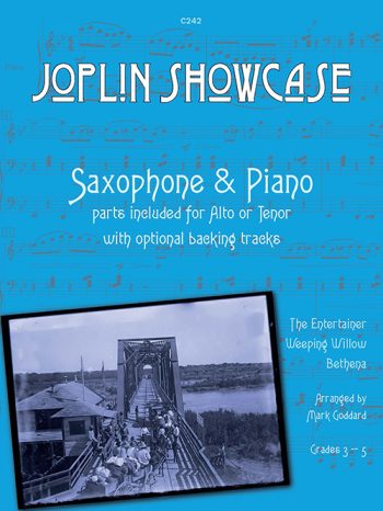 Joplin Showcase, arr. Goddard. Saxophone & Piano - Digital Download