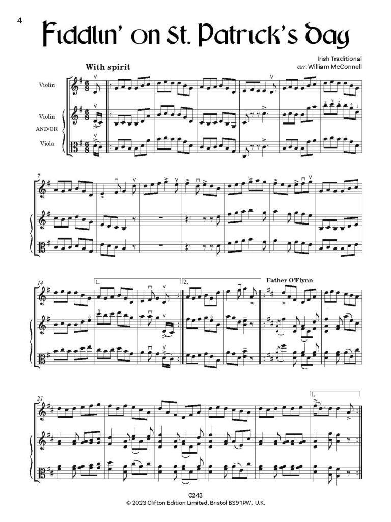 McConnell, William: Flexible Folk Duets: Violin Duet or Violin & Viola Duet