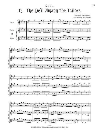 McConnell, William: Barn Dance: Violin Duet or Violin & Viola Duet