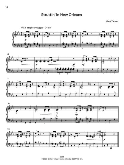 Tanner, Mark: Cityscapes for Piano Grades 2 – 5