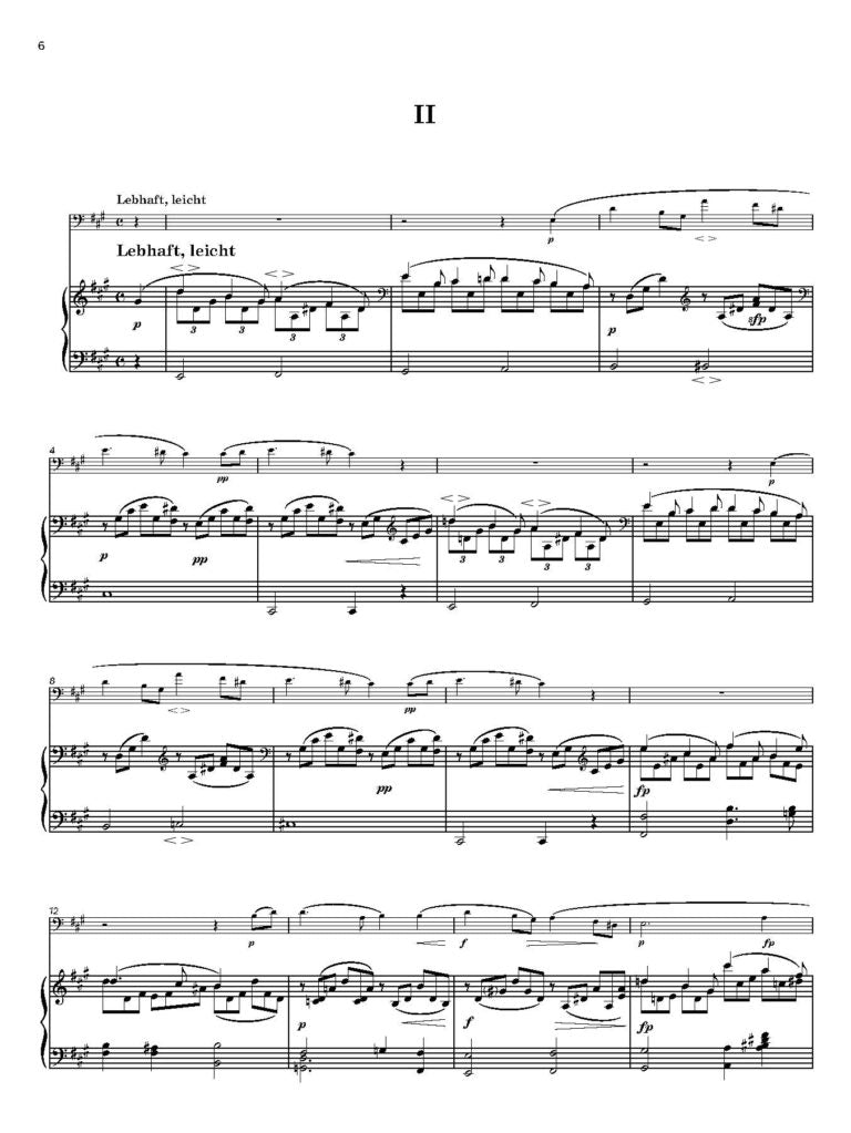 Schumann Fantasiestücke op. 73 arranged for Bassoon & Piano by Martin Gatt - Digital Download