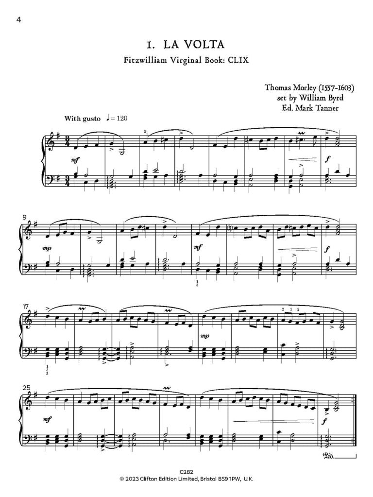 A Renaissance Keyboard Anthology ed: Tanner: Volume 3, Grades 6-7 (Piano Solo)